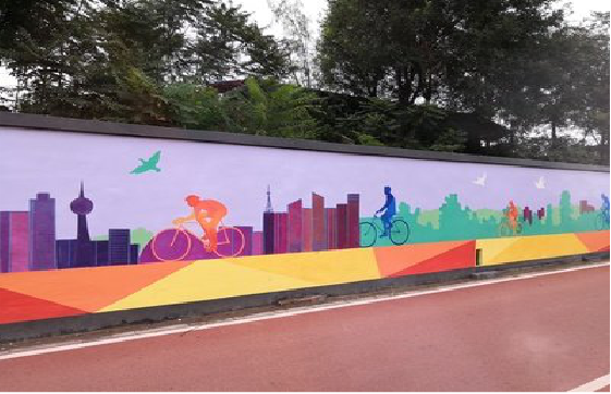 兴山墙体彩绘-围墙