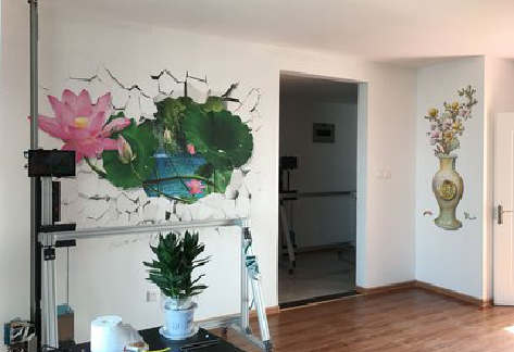 兴山墙体彩绘相比墙纸的优势。