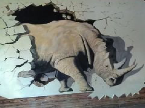 兴山在墙绘中，如何绘制3D效果？