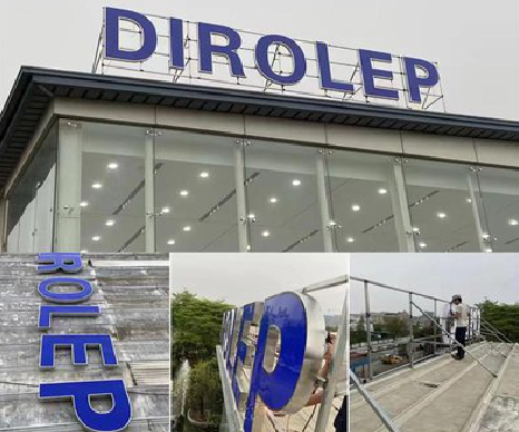 兴山楼顶发光字安装的注意事项。